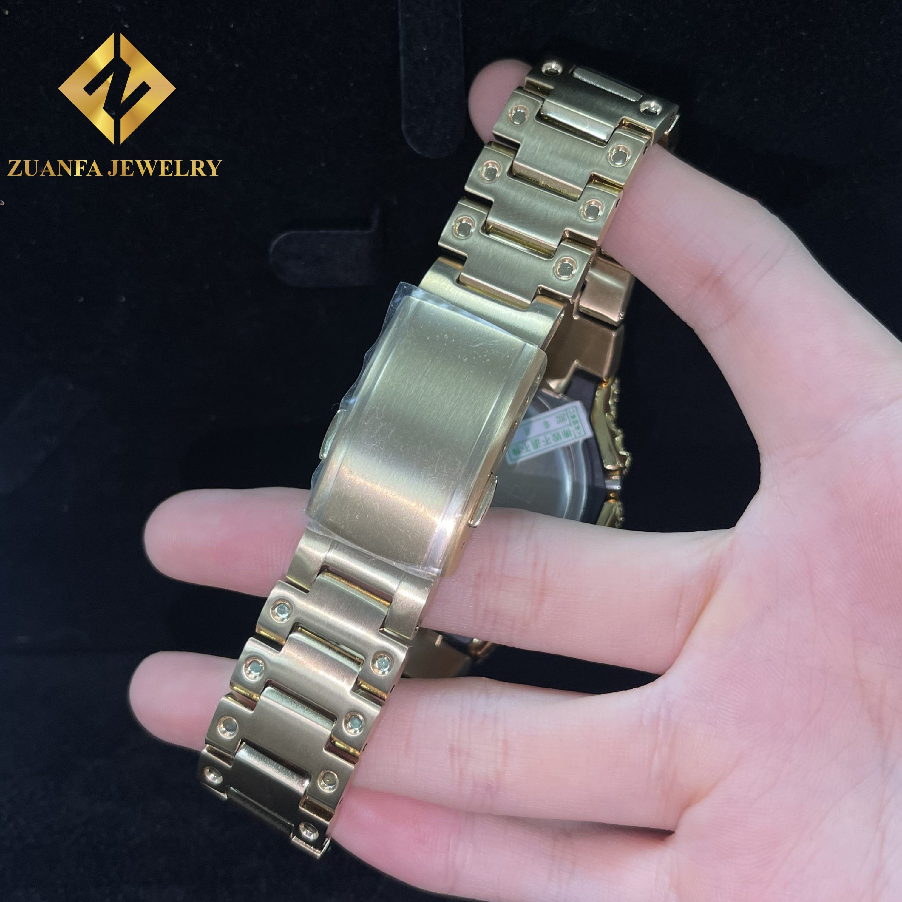 Stainless Steel Gold Straps