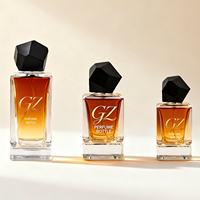 Flacon de parfum de luxe du fabricant, haute qualité, 100 ml, flacon de parfum rectangulaire 50 ml, flacon de parfum en verre, Dubaï, pour hommes