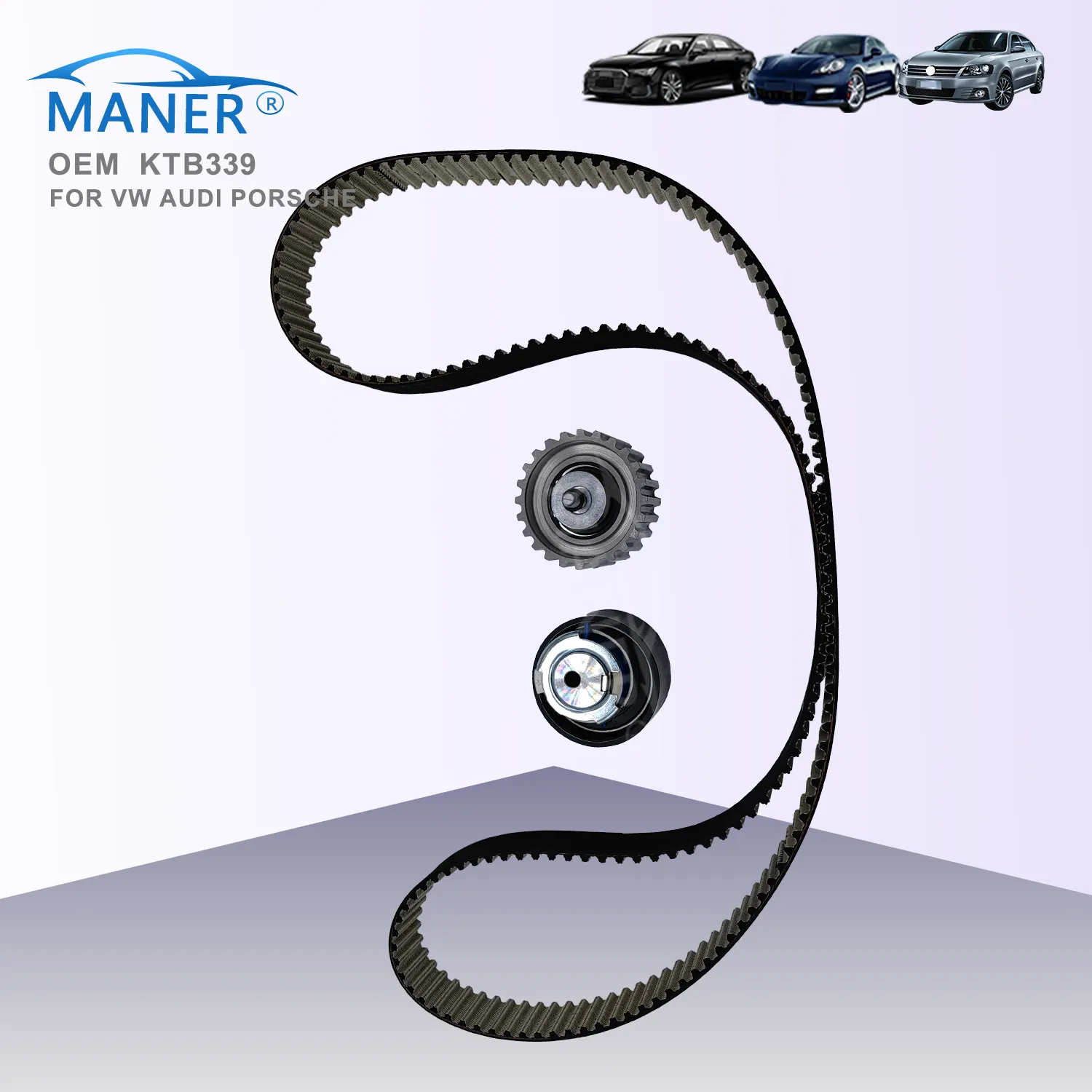 Maner Hot Sale Auto Part Timing Ketting Riem Set Ktb339 Voor Fiat 120 Multijet 2 3 D 2006 2007 2008 2009