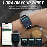 LILYGO T Watch S3 Lora Meshtastic Tracker ESP32-S3 WIFI BLE LoRa Node Répéteur Capteur BMA423 avec Micro Haut-parleur Programmable