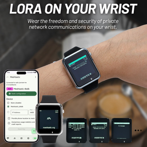 Lilygo t לצפות s3 lora meshtastastastic ESP32-S3 <span class=keywords><strong>wifi</strong></span> lora צומת repeater bma423 חיישן עם רמקול מיקרופון ניתן לתכנות - Product Image 4