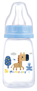 Momeasy - Paquete de 3 <span class=keywords><strong>Biberones</strong></span> de PP de Cuello Estándar de 120 ml, Libres de BPA, Anti-Cólicos, Termoencogibles, para Recién Nacidos - Product Image 5