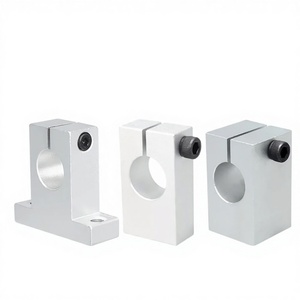 Base de support axiale verticale fixe en aluminium SK avec support d'installation fileté 8 10 12 13 16 20 25 30 35 40 50 - Product Image 5