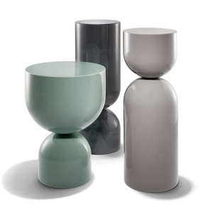 Bàn Cà Phê Ghế Đẩu Hiện Đại Phong Cách Tự Nhiên Trung Quốc Ghế Đẩu Có Sẵn Xếp Chồng Lên Nhau Bảng Bên - Product Image 3