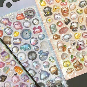 Pegatinas Decorativas 3D de Burbujas de Cristal para Teléfonos Móviles, Resistentes al Agua y Ecológicas, para Niñas, Juguete Educativo Infantil con Dibujos Animados, Venta al Por Mayor - Product Image 3