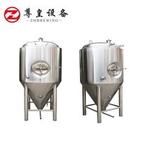 Équipement de brassage de bière artisanal 1000L, équipement de fermentation de bière à domicile à vendre