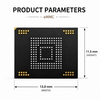 Chip de Memoria EMMC OEM de Fábrica Nandstor, Almacenamiento Flash Integrado de 32GB 64GB 128GB, Chip de Memoria Integrado para Dispositivos Inteligentes, Tabletas, IoT
