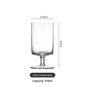 <span class=keywords><strong>แก้ว</strong></span>ทรงสูงสไตล์โมเดิร์นสำหรับไวน์-ค็อกเทล ความจุ 301-400 มล. ผลิตด้วยมือเป่าอย่างยั่งยืน เหมาะสำหรับงานปาร์ตี้ - Product Image 6