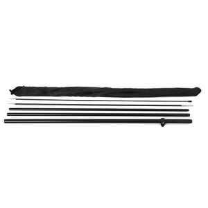 3.4M Nhôm Carbon Fiber Glass Flagpole Bracket Với Túi Ngoài Trời Loại Dao Bãi Biển Cột Cờ Cho Sự Kiện Hiển Thị - Product Image 3