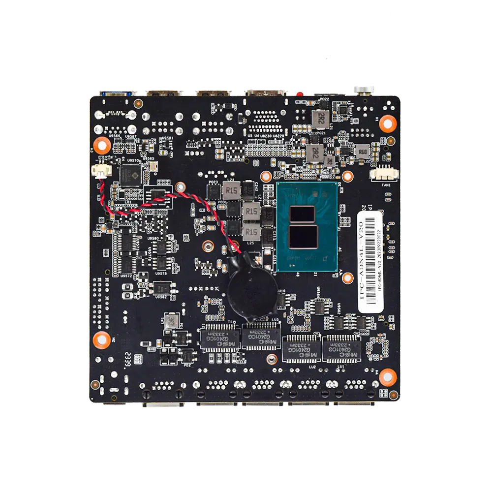 Intel 12th Gen Alder lake-n N100 công nghiệp Mini ITX Bo mạch chủ duy nhất với 4 LAN RJ45