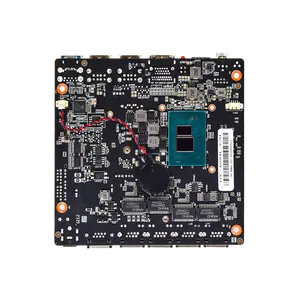 Carte mère simple industrielle Mini ITX d'aulne de 12e génération d'Intel Lake-N N100 avec 4 LAN RJ45