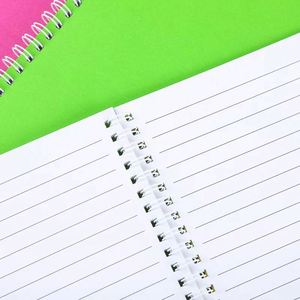 Cuaderno de Notas A5 de Color Sólido, Bloc de Notas Simple con Espiral en Colores Vivos, Libro de Planificación Multicolor para Estudiantes, para el Aprendizaje y la Oficina - Product Image 5