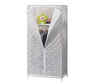 Armoire <span class=keywords><strong>en</strong></span> <span class=keywords><strong>plastique</strong></span> réglable anti-poussière <span class=keywords><strong>avec</strong></span> tiroirs et étagères, <span class=keywords><strong>meuble</strong></span> pliable pour petits espaces, écologique et portable - Product Image 4