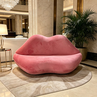 Canapé de salon moderne, canapé Dalip Lip créatif, canapé design de luxe pour la maison et l'hôtel