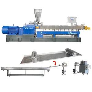 PLA Granules Making Machine Cassava Pellets Machine Twin Screw Compounding Extruder Great Quality