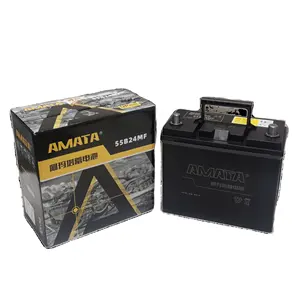 AMATA好价格高性能冷启动功能铅酸12V 45Ah SMF汽车电池