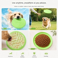 Disque volant interactif moderne pour chien en TPR, résistant aux morsures, pour le nettoyage dentaire, écologique, vente en gros personnalisée