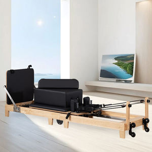 Складной тренажер для пилатеса из дерева по заводской цене для коммерческих спортзалов и домашних студий. Распродажа. - Product Image 1