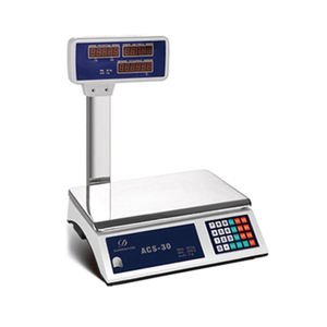 Balance plateforme verticale LCD OEM en gros avec plateau métallique pour les marchés agricoles et les supermarchés - Product Image 3