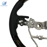 Haute qualité pour Toyota Corolla RAV4 volant en Fiber de carbone squelette sport Style pêche bois Design pour modèle Camry