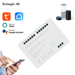New tuya Wifi <span class=keywords><strong>Android</strong></span> chuyển đổi thông Minh Thanh pin thiết kế AC 100-240V DC 5-24V 10A Alexa <span class=keywords><strong>Google</strong></span> nhà điều khiển - Product Image 1