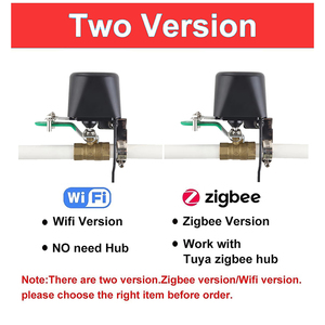 SIXWGH Tuya WiFi/<span class=keywords><strong>Zigbee</strong></span> contrôleur de vanne à bille intelligente double mode OEM usine Alexa/Google commande vocale IP68 étanche maison intelligente - Product Image 4