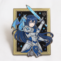 Broche en émail découpée sur mesure Dragon Knight Anime, broche 3D en alliage de zinc, directement de l'usine depuis 18 ans pour un cadeau créatif et de collection
