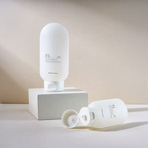 Botella de Plástico de 120 ml (4 oz) para Limpiador Facial, Crema Corporal o Loción, con Tubo Exprimible - Product Image 1