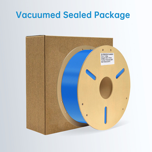 แท่งพลาสติกสีน้ำเงิน PLA -F 1KG การพิมพ์3D น้ำหนักสุทธิ1KG 1.75mm แท่งพลาสติกสีฟ้าความยาว330M - Product Image 4