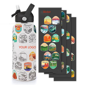 Full-body Laser Engraving 40oz Double Wall BPA Free Vacuum Insulated Stainless Steel Water Bottle National Parks Waterproof - Product Image 1