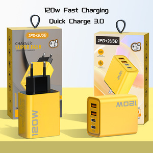 120W universel Double <span class=keywords><strong>USB</strong></span> PD chargeur rapide US EU Plug <span class=keywords><strong>USB</strong></span> C chargeur mural OVP <span class=keywords><strong>adaptateur</strong></span> secteur pour iPhone 14 15 Pro Max ordinateur portable - Product Image 2