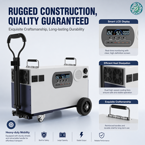 สถานีพลังงานสำรองแบบพกพา LiFePO4 6500W แบตเตอรี่ลิเธียมที่ดีที่สุดสำหรับการตั้งแคมป์และการเดินทางกลางแจ้ง - Product Image 4