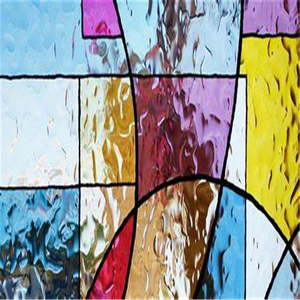 Châu Âu Nhà thờ nghệ thuật màu kính tùy chỉnh Windows với kính trong suốt cửa ra vào pháp phong cách thiết kế tôn giáo Hàn dát - Product Image 4