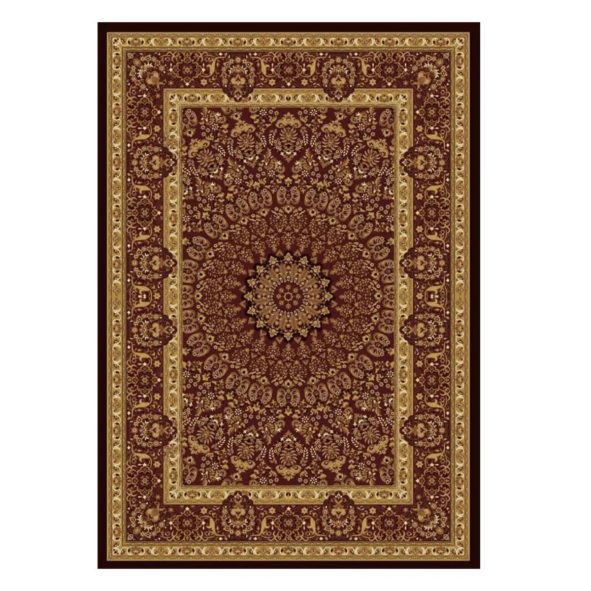 Non Slip Washable Persian Oriental Traditional Medallion Floral Boho Tribal Throw Rugs