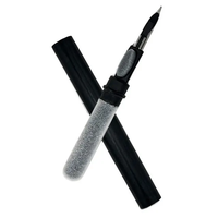 Stylo de nettoyage portable 3-en-1 pour écouteurs, téléphones portables et tablettes – Outil de nettoyage de la poussière et des saletés pour écouteurs