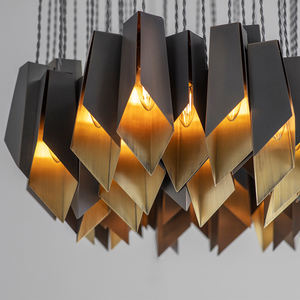 <span class=keywords><strong>Lustre</strong></span> <span class=keywords><strong>Art</strong></span> Déco Moderne Rustique en Bronze, Nouveau Design, Vente en Gros pour Salle à Manger, Café, Hôtel - Product Image 5
