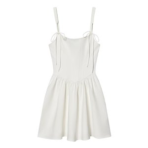 SHENZHU <span class=keywords><strong>Robe</strong></span> Courte Chic et Tendance pour Femme, Style <span class=keywords><strong>Corset</strong></span>, Effet Moelleux, Dos Nu, Collection Printemps 2026, Vintage, Vestidos <span class=keywords><strong>Robe</strong></span> Mujer - Product Image 1