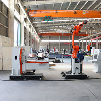 Station de soudage robotisée à structure en acier avec système de vision 3D Raintech