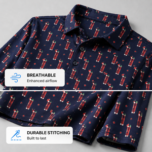 OEM Design Custom 88% Polyester 12% Spandex New Design Sublimation Patterns <b>Men</b> Quick Dry Golf <b>Polo</b> <b>Shirt</b> <b>With</b> logo - Product Image 3