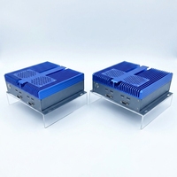 Computadora Industrial sin Ventilador Intel Core I3/I5/I7 con Triple Salida de Pantalla, Puertos Ethernet Duales, Carcasa Metálica Robusta, Windows 10/Linux