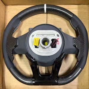 อัพเกรดพวงมาลัยคาร์บอนไฟเบอร์สำหรับรถยนต์เมอร์เซเดส-เบนซ์ <span class=keywords><strong>AMG</strong></span> W167 W177 W176 W204 W205 W213 W212 W222 W223 W221 GLE GLC <span class=keywords><strong>C63</strong></span> C63S G63 - Product Image 3