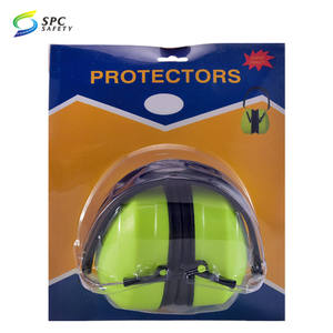 産業建設ワークショップ折りたたみ式アンチノイズキャンセリングイヤープロテクター防音イヤーディフェンダー聴覚保護イヤーマフ - Product Image 6