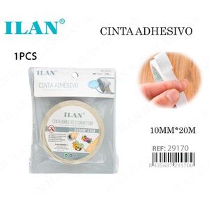 Nastro biadesivo ILAN 10 mm x 20 m per uso generale - Product Image 1