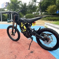 Moto électrique tout-terrain Sur Ron Light Bee X 2026 10000W 72V 35Ah avec suspension intégrale, vitesse 80 km/h