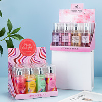 Set de Spray Corporal Humectante y Aclarante de 88 ml, Sin Perfume, con Aroma Frutal de Larga Duración, para el Cuidado Diario de la Piel de la Mujer