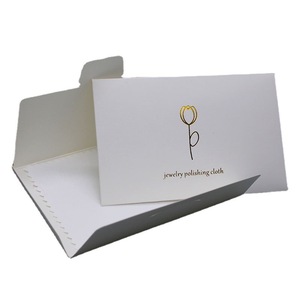 Custom Jewelry Jewellery Microfiber Care Cleaner Cleaning Polishing Cloths With Logo