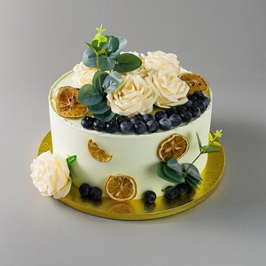 100pcs Wholesale Corrugated <b>Cake</b> Drum Gold <b>Cake</b> <b>Board</b> 8 Inch 12mm Oil-Proof Waterproof <b>Cake</b> Paper Drums - Product Image 5