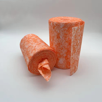 Lingettes humides de nettoyage manuel multi-surfaces industrielles texturées très résistantes, grandes lingettes dans un récipient carré en plastique, serviettes
