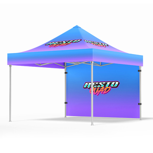 Chapiteau de gazebo de publicité promotionnelle d'événements à bas prix 10ftx10ft tentes d'auvent d'exposition commerciale personnalisées - Product Image 1