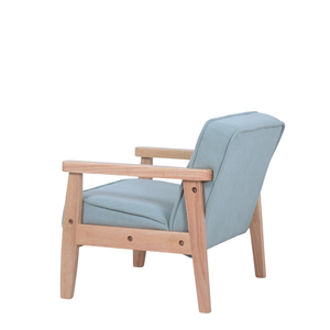 Sillón Individual para Niños Pequeños, Estructura de Madera Maciza, Tela de Pana, Ergonómico, Plegable, Moderno, Portátil, Ecológico, para Comedor y Dormitorio - Product Image 6